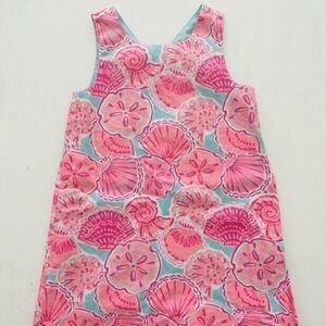 Tommy Bahama kids seashell dress size 6‎ shift dress summer brights